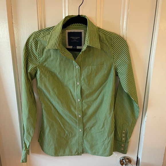 American Eagle Outfitters Tops - American Eagle striped button down